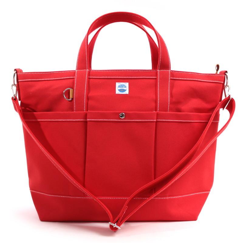 特大 カメラバッグ MOUTH マウス 108 TOTE 108トートバッグ Lサイズ MJT17057-RED レッド｜bostonclub