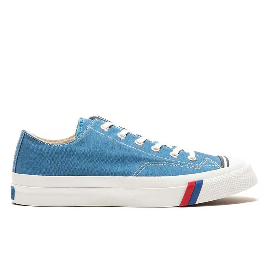 プロケッズ ロイヤルアメリカ ロー PRO-Keds ROYAL AMERICA LO ブルー メンズ スニーカー PN1321BL