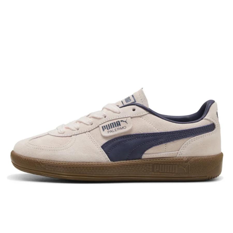 PUMA PALERMO スニーカー ブラウンライトブルーパレルモ PUMA（プーマ） パレルモ PUMA PALERMO Jasmine Flower-Gum-Deep Plum