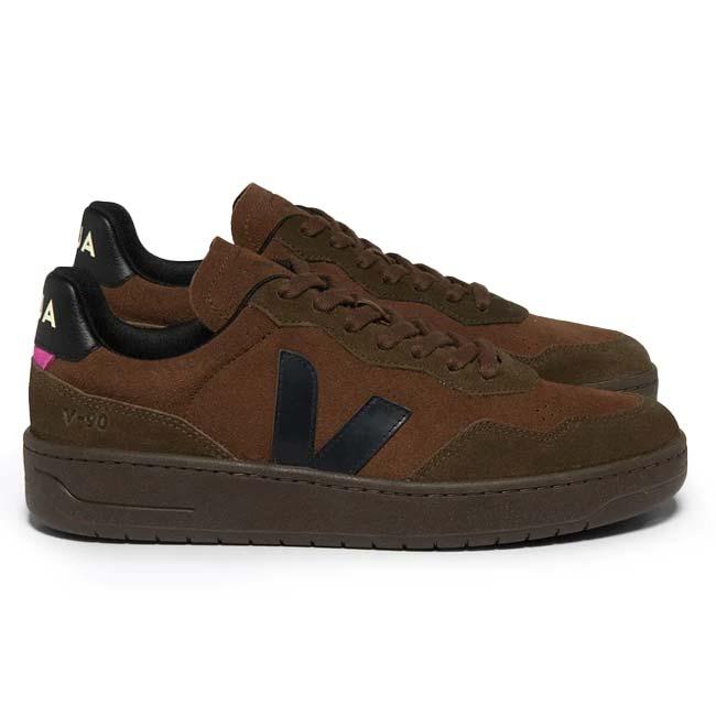 VEJA ヴェジャ V-90 WALNUT_BLACK メンズ レディース スニーカー VEJA ヴェジャ V-90 WALNUT_BLACK メンズ レディース スニーカー
