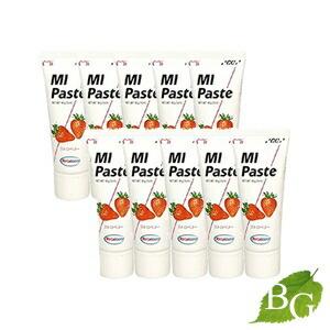 ジーシー MI ペースト ストロベリー 40g×10本セット