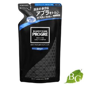 カロヤンプログレ 薬用スカルプシャンプー オイリー 240mL 詰替え用｜botanic-garden2