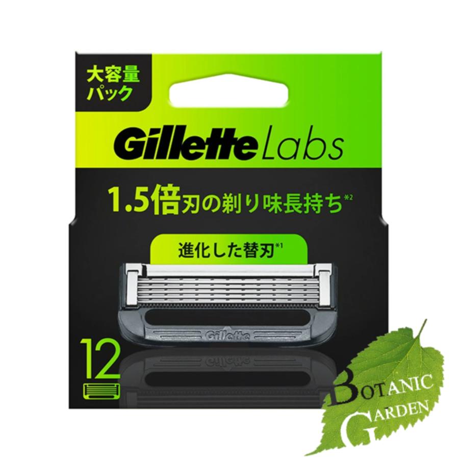 ジレット　ラボ 替刃４個入　４点 Gillette P&G ジレット ラボ角質除去バー搭載替刃12B 12コ 【 爆買