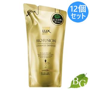 ラックス LUX バイオフュージョン ダメージディフェンス シャンプー 200g 詰替×12個セット｜botanic-garden