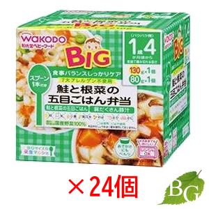 和光堂 ビッグサイズの栄養マルシェ 鮭根菜五目ごはん 24個セット 【 爆買 】