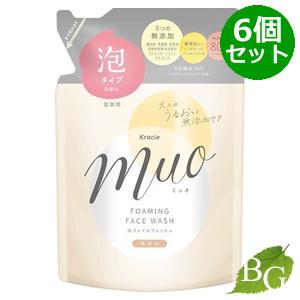 クラシエ ミュオ 泡の洗顔料 180mL 詰替×6個セット｜botanic-garden