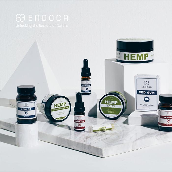 公式正規店】エンドカ CBDカプセル CBD300mg 濃度3% ENDOCA THC