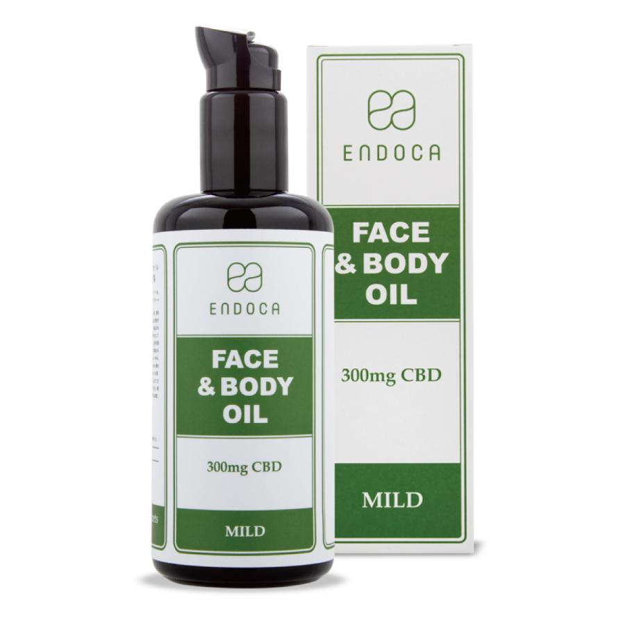 ENDOCA エンドカ　フェイス＆ボディオイル 公式正規店】エンドカ フェイス & ボディオイル CBD300mg ENDOCA THC