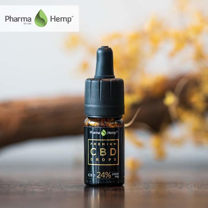 CBD オイル プレミアムブラックCBDドロップス 2400mg 24% 高濃度