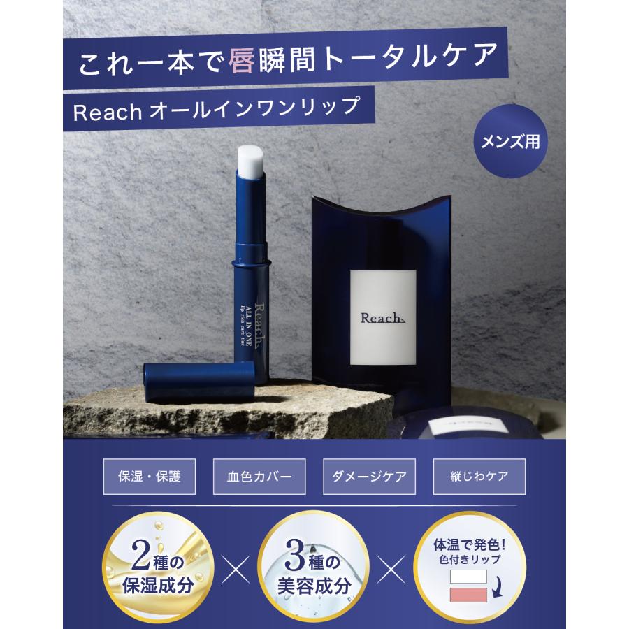 Reach オールインワンリップ 医薬部外品 保湿 乾燥唇 【送料無料
