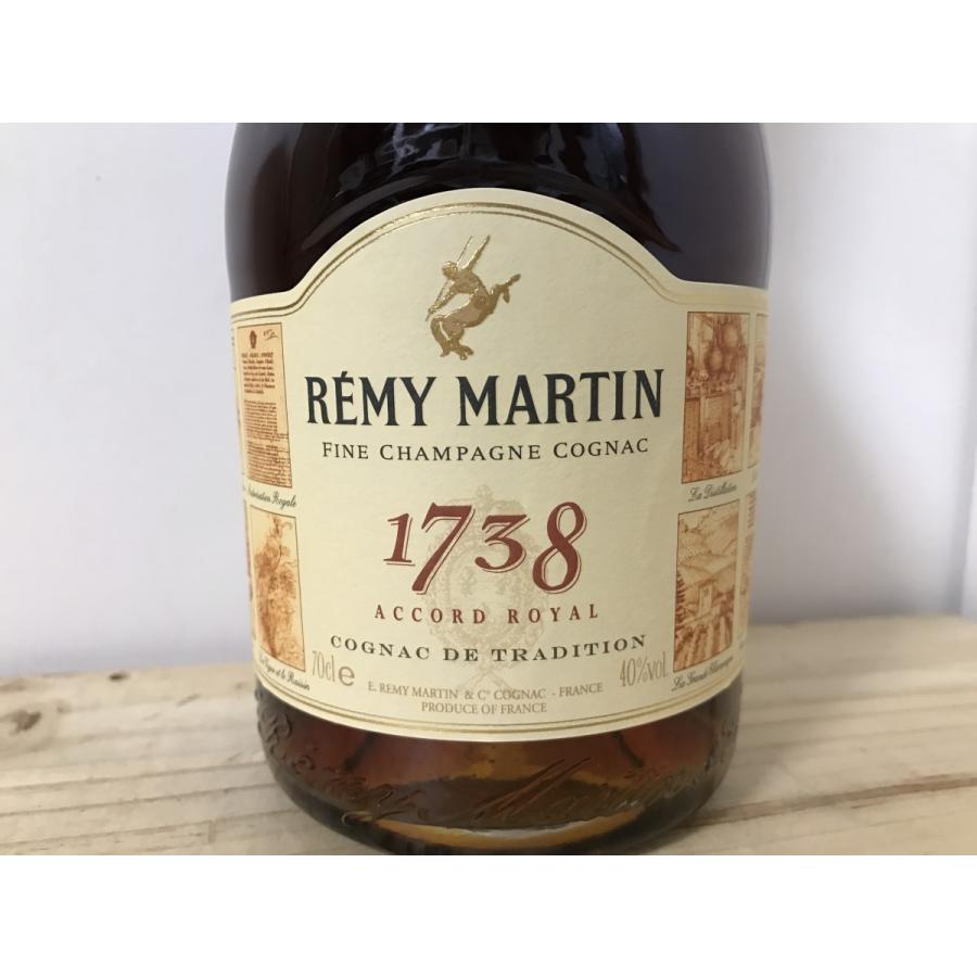 レミーマルタン アコードロイヤル 1738 箱付き : ボトルオフ - 通販