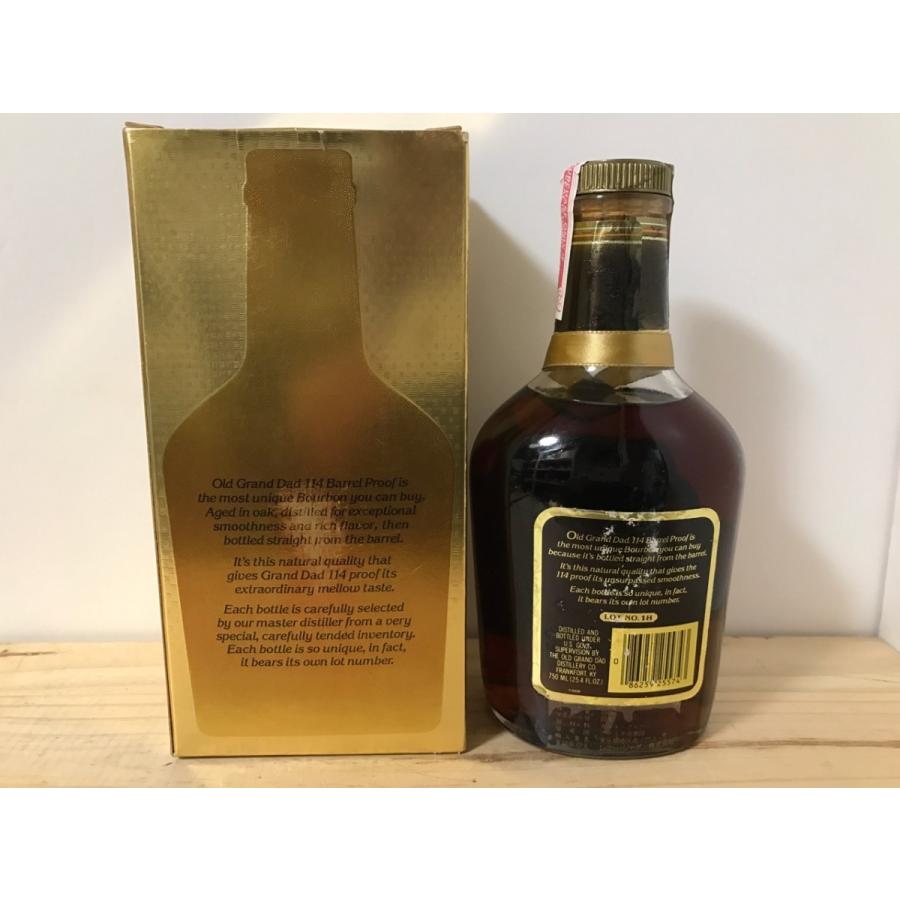オールド グランダッド 114 旧ボトル 箱付 : ボトルオフ - 通販 オールド グランダッド 114 旧ボトル 箱付 : ボトルオフ - 通販