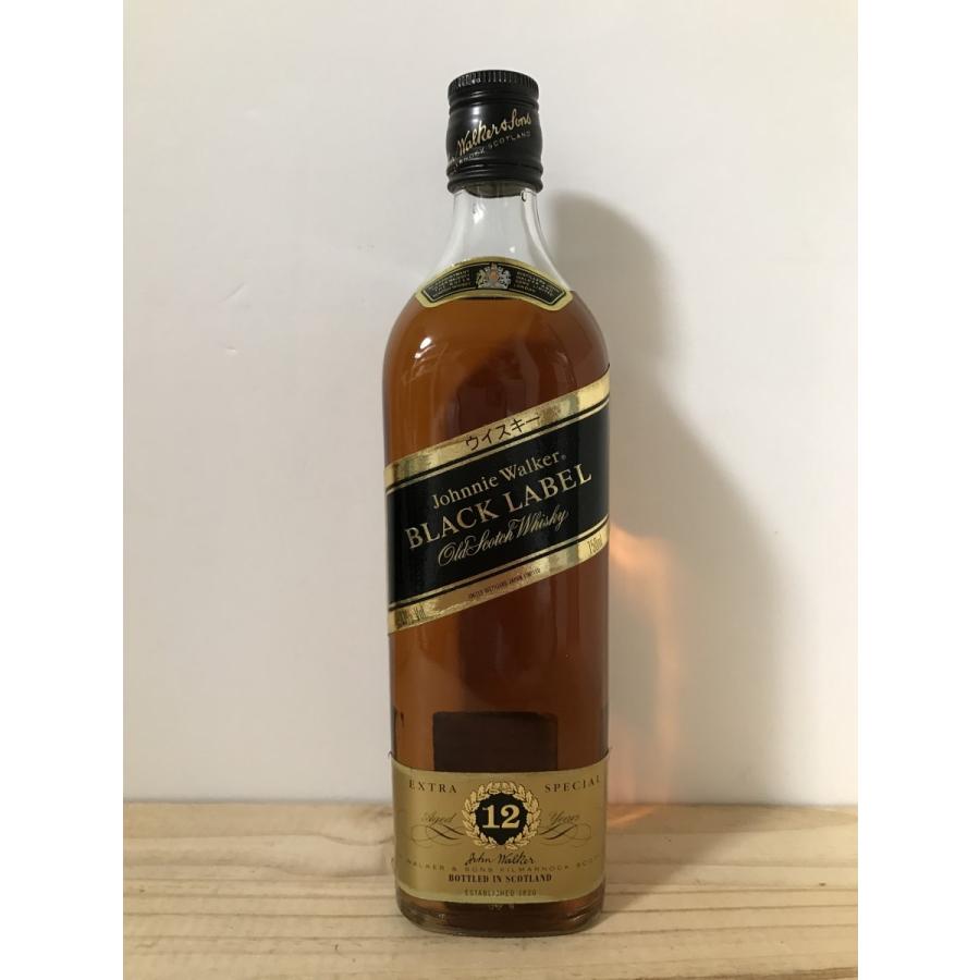 ジョニーウォーカー 12年 黒ラベル 750ml オールドボトル ジョニーウォーカー 12年 黒ラベル 750ml オールドボトル