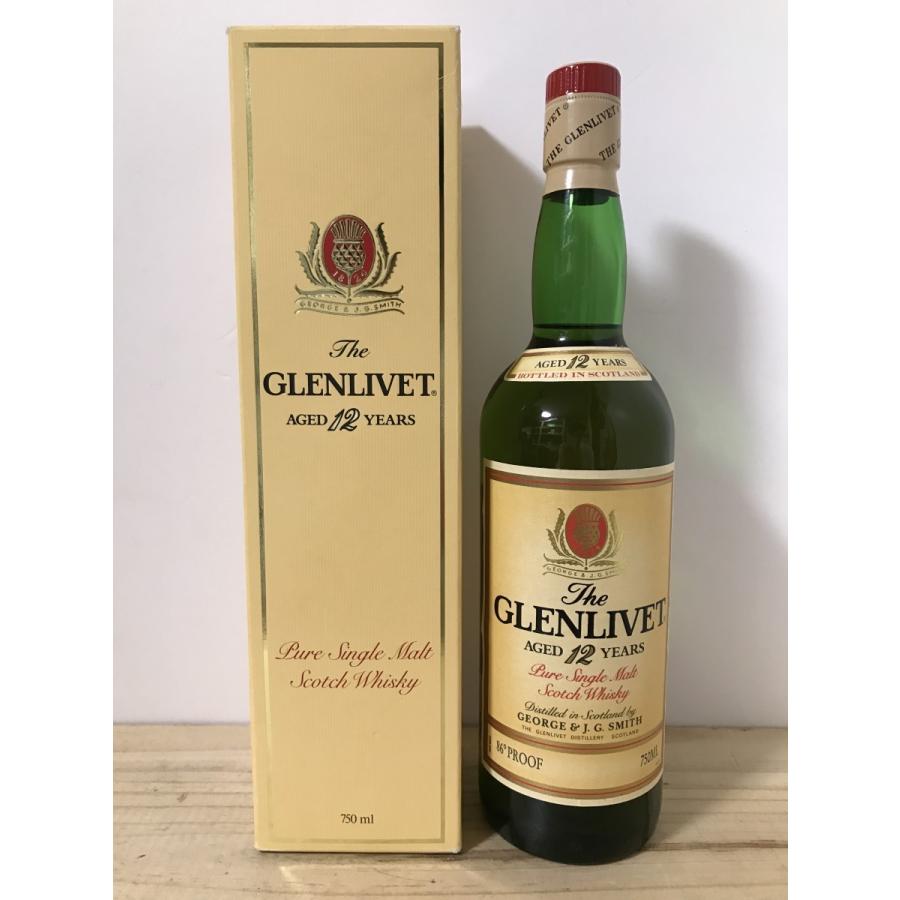 グレンリベット 12年 赤アザミ 保護紙・箱付き : ボトルオフ - 通販