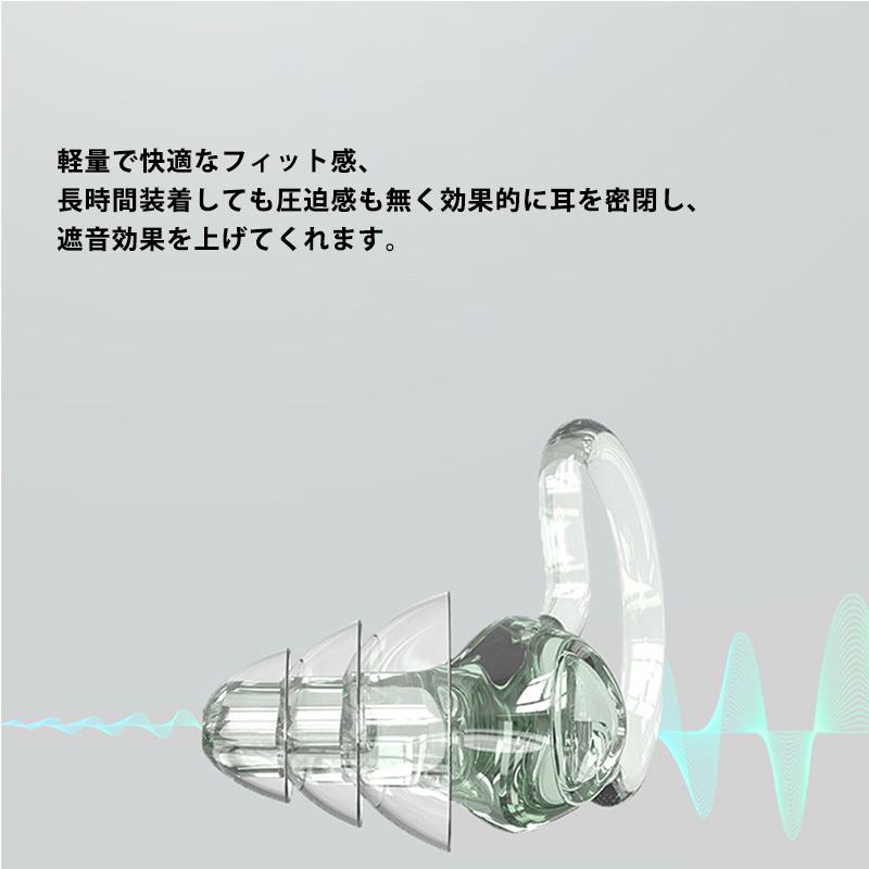 メーカー直送 耳栓 三層超防音 アンチノイズ ワイヤレス 遮音 シリコーン耳栓 睡眠 サイの角 繰り返し使用可能 防音 水洗い可能 睡眠用耳栓 ノイズリダクション 耳栓 3層防音 耳栓 シリコン 製 ブラック 安眠 騒音の低減 防音 繰り返し使用可能