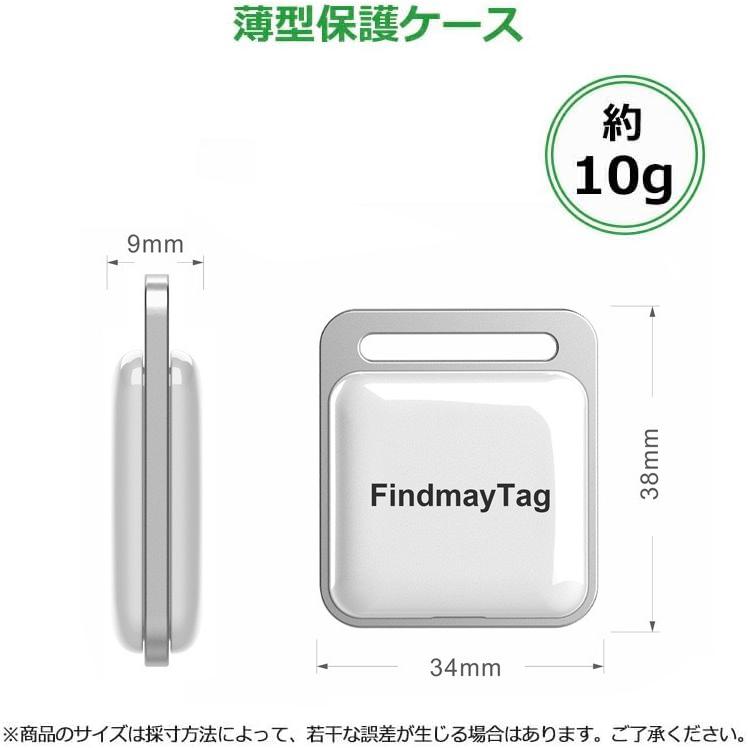 ブラック）紛失防止タグ 小型 スマートトラッカー エアタグ スマート