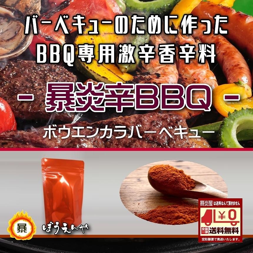 バーベキュー 専用激辛香辛料 -暴炎辛BBQ- 肉料理や魚料理にオススメ 