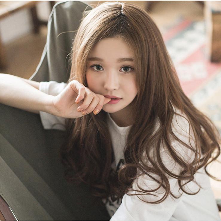 ウィッグ ロング センターパート 前髪なし 自然 小顔 フルウィッグ 黒髪 茶髪 フリーサイズ レディーズ カール 安い コスプレ かつら 可愛い ストレート 最大71 Offクーポン