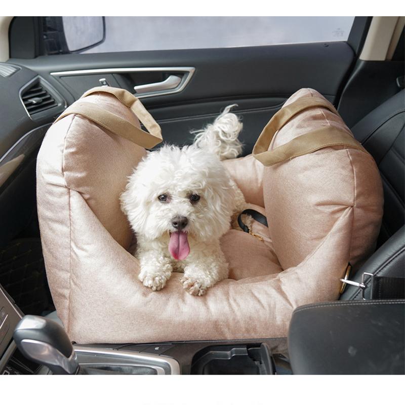 車載用 犬猫用ベッド クッション ドライブシート ペットハウス 犬の巣 ふわふわ 柔らか カーベッド ドライブ 安全簡易 取り付け 後部座席用 助手席  滑り止め :lc20122307:ボーナード - 通販 - Yahoo!ショッピング