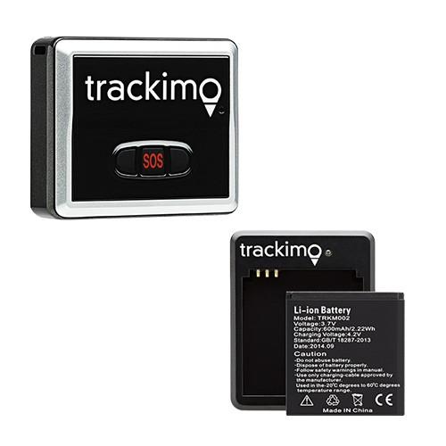 GPS発信機 小型 リアルタイム 追跡ロガー トラッキモ TRKM010 追加バッテリー＆充電器セット