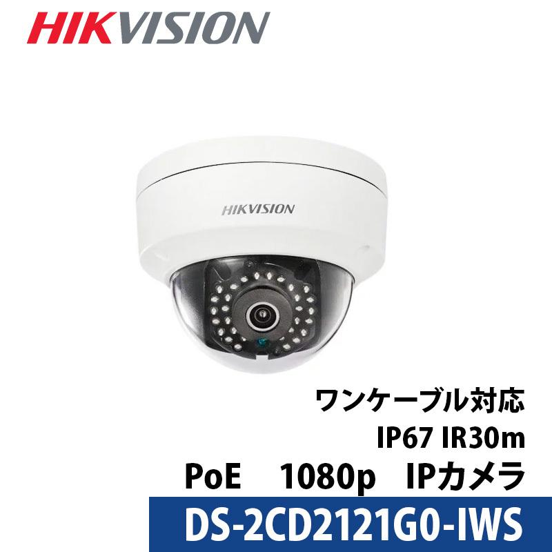防犯カメラ IP CAMERA ドームネットワーク・カメラ DS-2CD2121G0-IWS