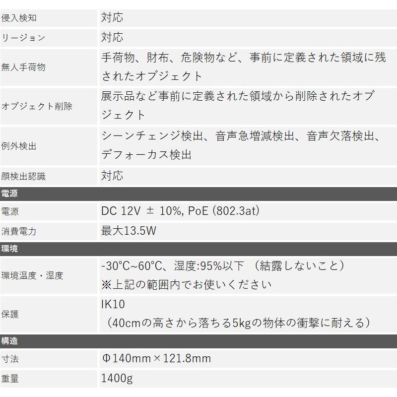 防犯カメラ IP CAMERA  DS-2CD4126FWD-IZ 2メガWDR V/F IRドームカメラ｜bouhan-direct｜05