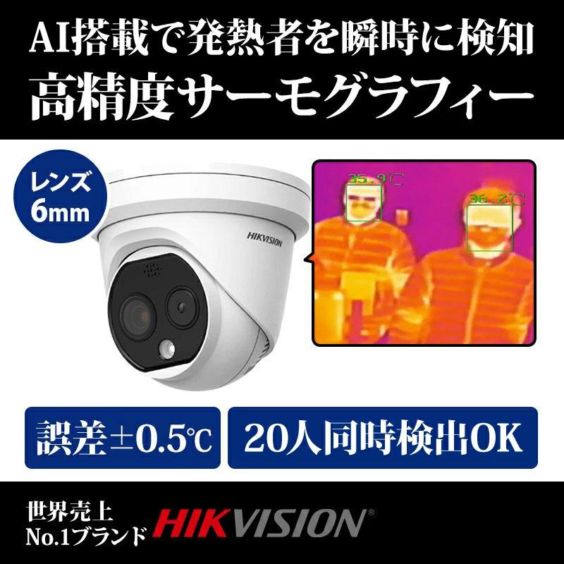 限定値下げ】サーマルカメラ(レンズ6mm) 非接触体温測定