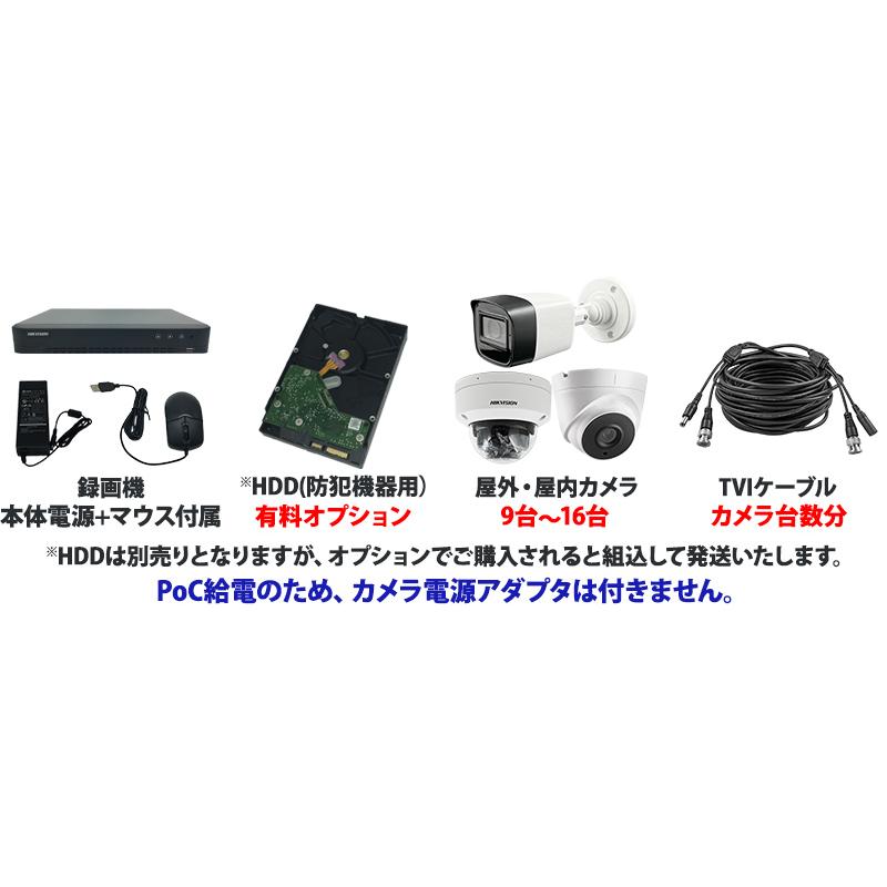 HIKVISION（ハイクビジョン） 【3年保証】防犯カメラ 屋内屋外 ワン