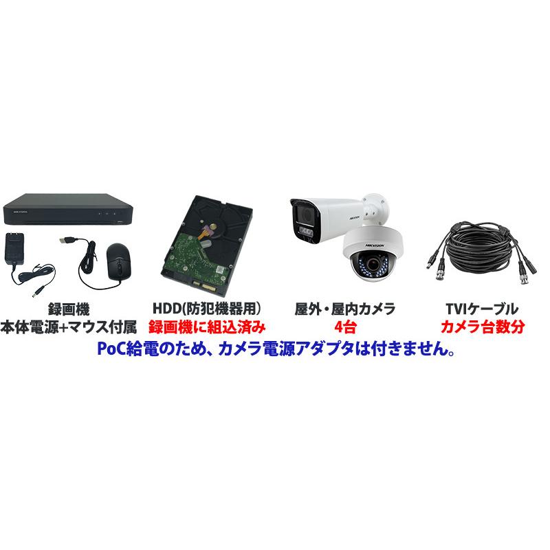 HIKVISION ハイクビジョン　防犯カメラ　TVIカメラ　ワンケーブル　単品 HIKVISION（ハイクビジョン） 防犯カメラ 業務用 屋内屋外 バリ