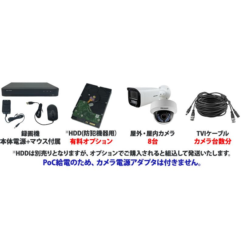 HIKVISION（ハイクビジョン） 【3年保証】防犯カメラ 業務用 屋内屋外