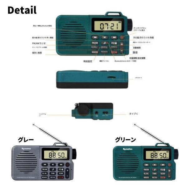 Every Walk FM/AMラジオ 音楽プレーヤー ポケット ラジオ ポータブル ワイドFM FM AM 対応 録音 収音 音楽