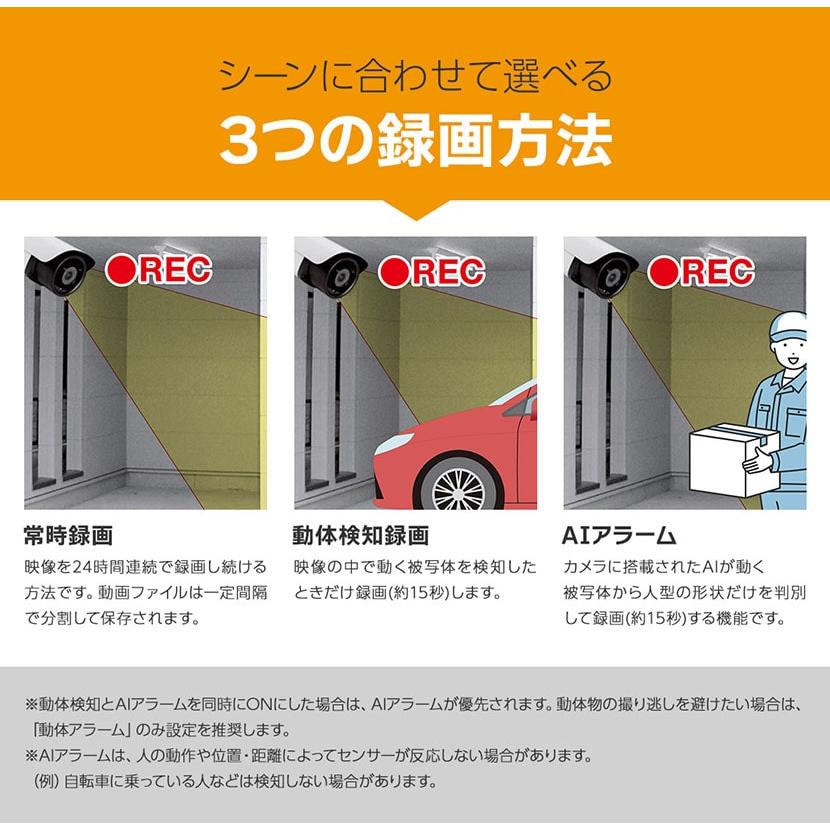 Alter+ 防犯カメラ 家庭用 屋外 見守り ワイヤレス Wi-Fi 首振り