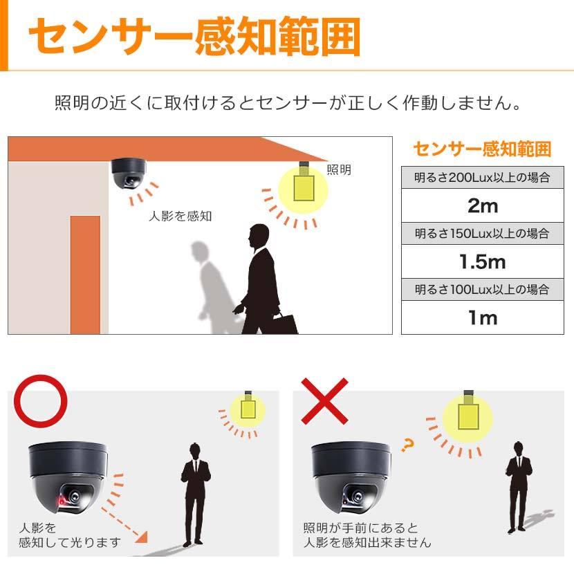 ダミーカメラ アルコム 防犯 監視 フェイク 屋内 ドーム型 赤色 ダミーカメラ アルコム 防犯 監視 フェイク 屋内 ドーム型 赤色