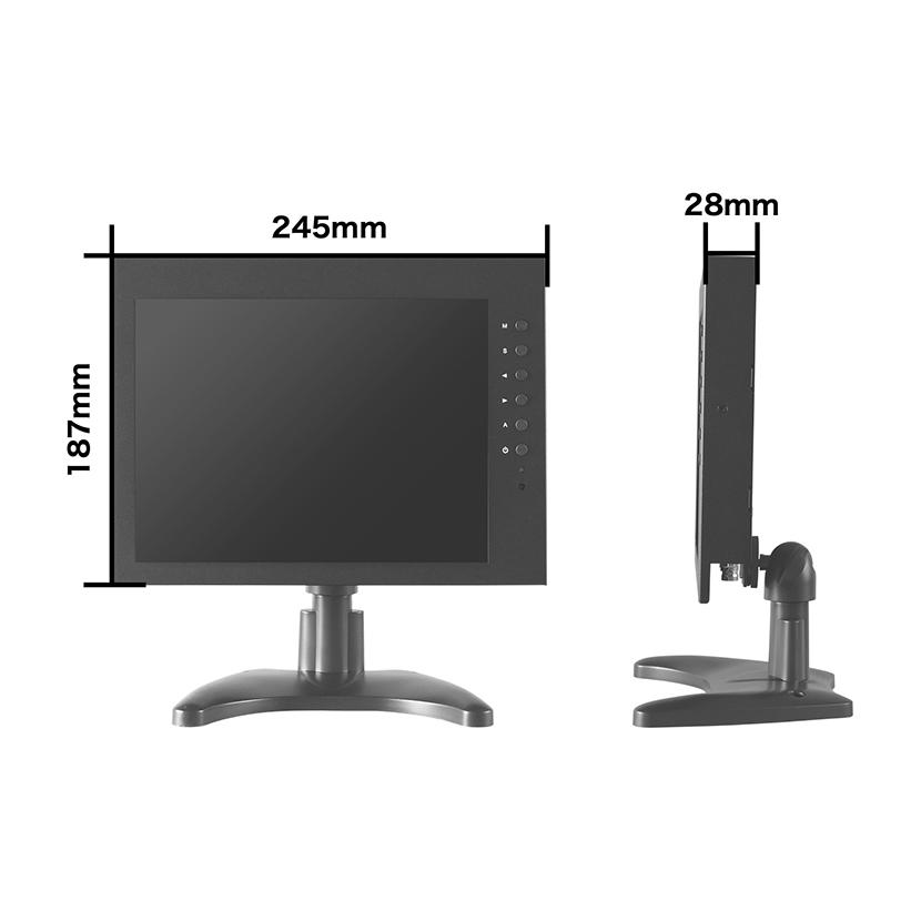 9.7インチ 4:3液晶モニタ(15/24/31KHz対応) 新品】 15/24/31KHz対応 中国製 9.7インチ 4:3液晶 | レトロPC
