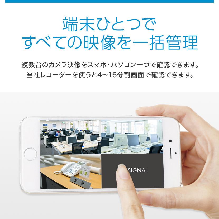 防犯カメラ IP 屋内 PoE 防滴 ドーム 200万画素 赤外線 ネットワーク