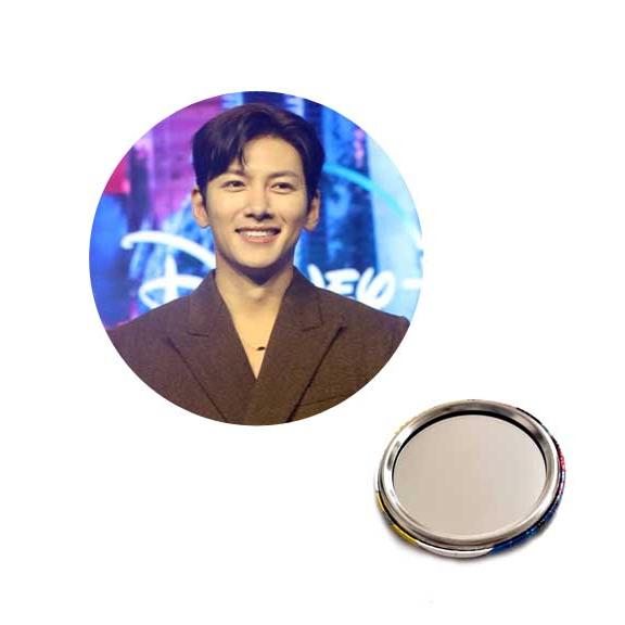 チチャンウク チ・チャンウク かがみ ハンドミラー 缶バッチタイプ