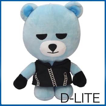 送料無料☆BIGBANG D-LITE/テソン ベアー ぬいぐるみ 缶バッチ