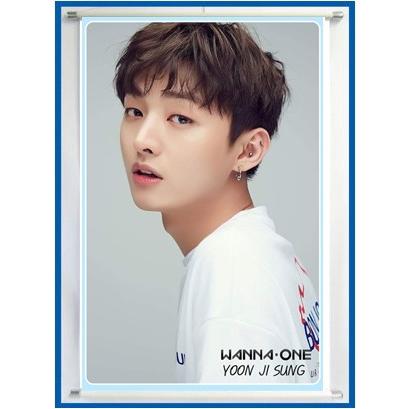 送料無料☆ワナワン WANNAONE ワナワン ユン・ジソン 60cm×90cm