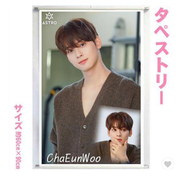 チャウヌタペストリー1〜 ASTRO チャウヌ chaeunwoo アストロ 60cm×90cmサイズ タペストリー tape4