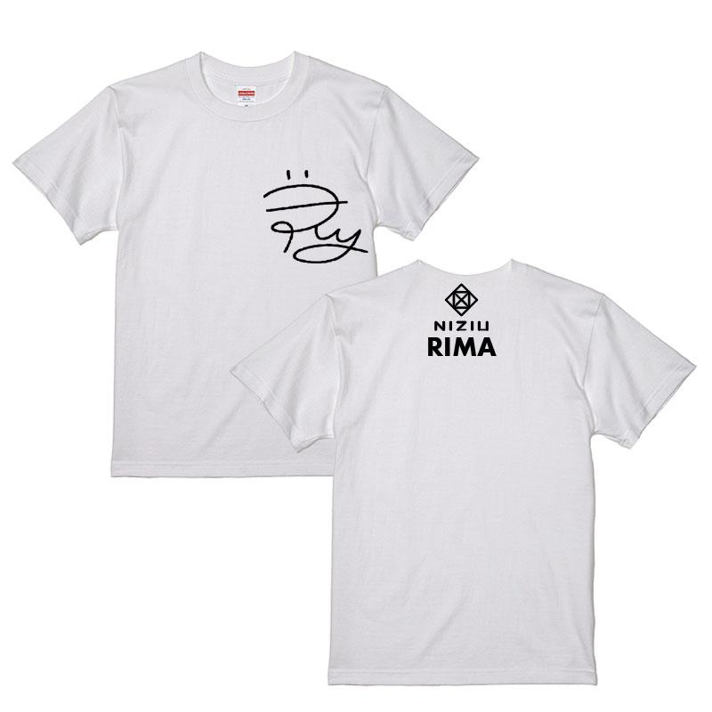 リマ RIMA ニジュー ニジユー NiziU サイン ロゴ入り ホワイト