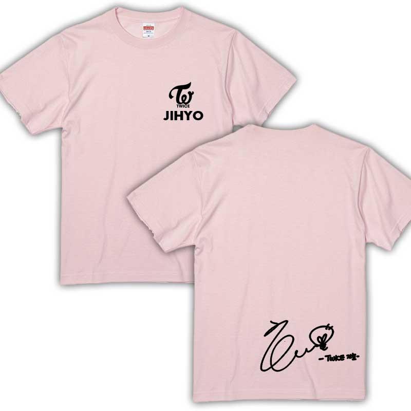 TWICE　ジヒョ　Tシャツ T-SHIRT〈BLACK〉【M】/ JIHYO / TWICE『THIS IS FOR』 – JYP JAPAN