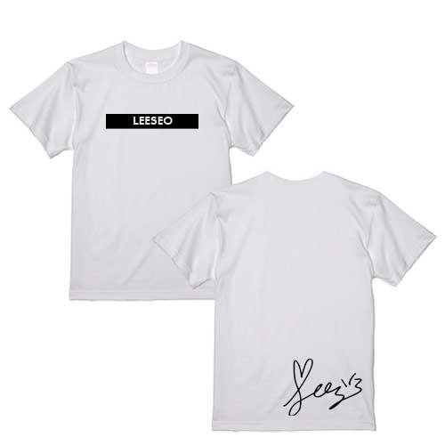 イソ アイブ IVE ロゴTシャツ 男女兼用Tシャツ Tシャツカラー ホワイト