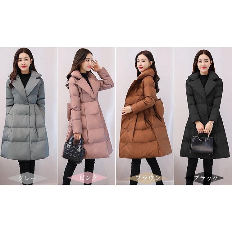 即納有り バックリボン ダウンコート 大人可愛い フェミニン Aライン レディース リボン アウター 防寒 冬 ワンピース風 着痩せ A0114 Cnalba0114 Bouquet 通販 Yahoo ショッピング