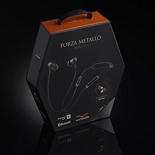 V-moda FORZA METALLO WIRELESS FRZM-W-GUNBLACK ワイヤレススポーツイヤホン FRZM GUNBLACK ガンブラック