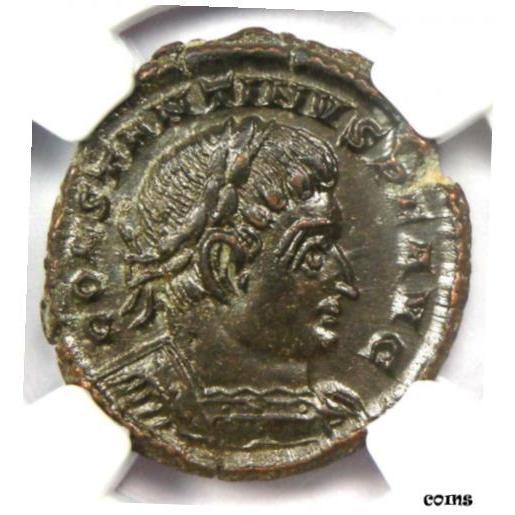 【海外輸入】 BI I Constantine Roman PCGS NGC アンティークコイン 【品質保証書付】 Nummus (307-337 Coin AE3 記念メダル
