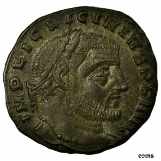 公式の店舗 【品質保証書付】 アンティークコイン NGC PCGS [#64521] Coin, Licinius I, Nummus, Thessalonica 記念メダル
