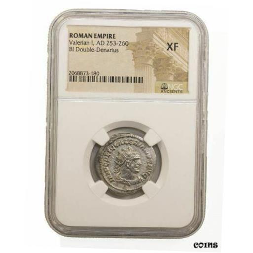 激安の Antoninianus Silver Roman PCGS NGC アンティークコイン 【品質保証書付】 of (AD25 1st Valerian 記念メダル