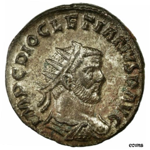 現品限り一斉値下げ！ 【品質保証書付】 アンティークコイン Bi AU, Antoninianus, Diocletian, Coin, [#61163] PCGS NGC 記念メダル