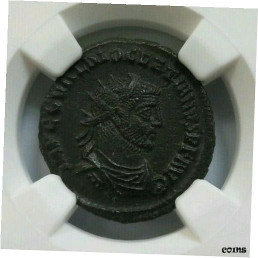 【ふるさと割】 NGC アンティークコイン 【品質保証書付】 PCGS Em Roman 284-305 AD Aurelianianus Bl Diocletian 記念メダル