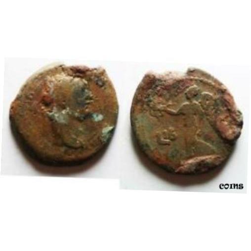 【気質アップ】 -as25326- ZURQIEH PCGS NGC アンティークコイン 【品質保証書付】 EGYPT. A DOMITIAN ALEXANDRIA. 記念メダル